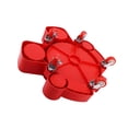 thumbnail image 1 of Poupée Seau avec 5 Roulettes Pivotantes Lavage de Voiture Seau de Lavage Automobile Chariot de Détaillage Durable Rouge, 1 of 6
