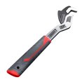 thumbnail image 4 of DYNWAVECA Multifunctional Self Locking Pipe Wrench Tool Forged Steel Three Sided Toothed Multipurpose for Home Maintenance Professional 12inch, 4 of 9