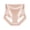 Pink, variant on MeetoTime Womens Underwear Mid Waist See Through Hipster Panties Sexy Breathable Mesh Briefs