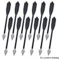 thumbnail image 2 of IMENGL Aluminium Mini 12 Pcs 6.7 Pouces Mini avec Pointes Broadhead Tranchantes pour 50 80lbs Plusieurs Couleurs Convient pour Adulte Tir Chasse 55 65 75 85 Cm,60 X 60cm,Lot de 12er DESIGN Mèches : Sont brightl, 2 of 9
