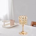 thumbnail image 3 of Langgg European Style Crystal Candle Holder Candlesticks for Dinner Wedding Party S, 3 of 6
