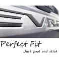 thumbnail image 5 of Tailgate Insert Letters Compatible with 2019 2020 2021 2022 2023 2024 3D Emblems with Strong Adhesive Gloss Black with red Border, 5 of 5