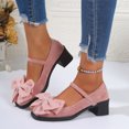thumbnail image 1 of Gspmoly Sandales pour Femmes, Mode Femmes Décontractées Bout Rond Pantoufles Confort Plage Pantoufles Décontractées Chaussures Sandales pour Femmes Été Rose 38, 1 of 9