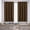 Brown, variant on Scandinavian Solid Color Silk Curtains - Blackout Thermal Insulated Energy Saving Curtains for Bedroom and Kitchen