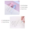 thumbnail image 2 of amdohai Gel Ink Pens, Retractable, with Refillable, Fine Point, 0.5mm, Black Ink, 6 Count, 2 of 8