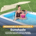 thumbnail image 4 of H2OGO! Piscine Gonflable Ombragée Summer Bliss de 8 Pieds, 4 Pouces par 70 Pouces, 4 of 8