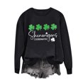 thumbnail image 2 of Saint Patrick Shirt Chandail à Col Rond pour Femmes Imprimé Fête de la Saint-Patrick à Manches Longues Fête de la Saint-Patrick Shirt, 2 of 4