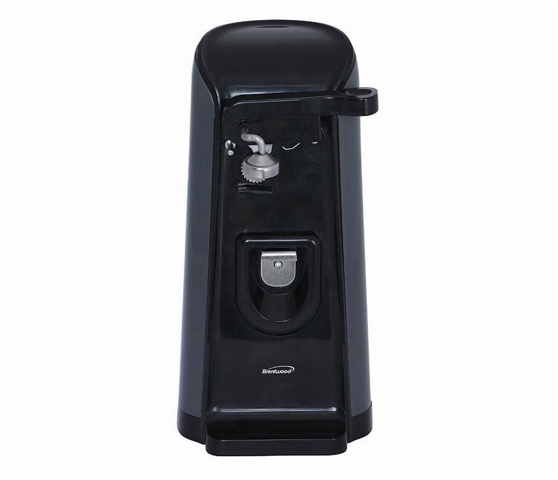 Ouvre-boîte électrique Brentwood avec affûteur de couteau et ouvre-bouteille