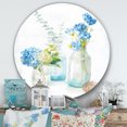 thumbnail image 3 of Designart 'Cottage Florals III' Art Mural en Métal Style Ferme, 3 of 3