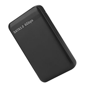 USB3.0 SATA3.0 High Speed 6Gbps Mobile Hard Disk Enclosure, Supports 6TB UASP Acceleration, Tool Free Installation, LED Indicators