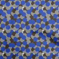 thumbnail image 1 of oneOone Viscose Chiffon Medium Blue Fabric Geometric Sewing Craft Projects Fabric Prints By Yard 42 Inch Wide, 1 of 4