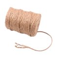 thumbnail image 1 of MasteelfCA 1 Roll 4mm Jute Twine 3-strand DIY Strong Jute Rope Decorative Packaging String for Gifts Crafts (100m/Roll), 1 of 7