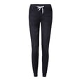 thumbnail image 4 of Teissuly Jeans pour Femmes Élastiques Plus Amples Décontractés à Cordon Plus Raccourcis, Taille P-5TG, 4 of 5