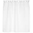 thumbnail image 3 of "Waffle Weave" Rideau de Douche Blanc 100% Tissu avec Passe-Partout en Métal, Taille 70"x72", 3 of 3