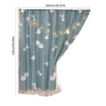 thumbnail image 3 of -Install Self-Adhesive Curtains For Bedroom Window - No Drilling Needed Light-Filtering For Cozy Ambiance, 3 of 6