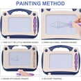 thumbnail image 3 of Magnetic Painting Board, Magnetic Board for Kids, Magnetic Magic Boards, Blue, 3 of 4