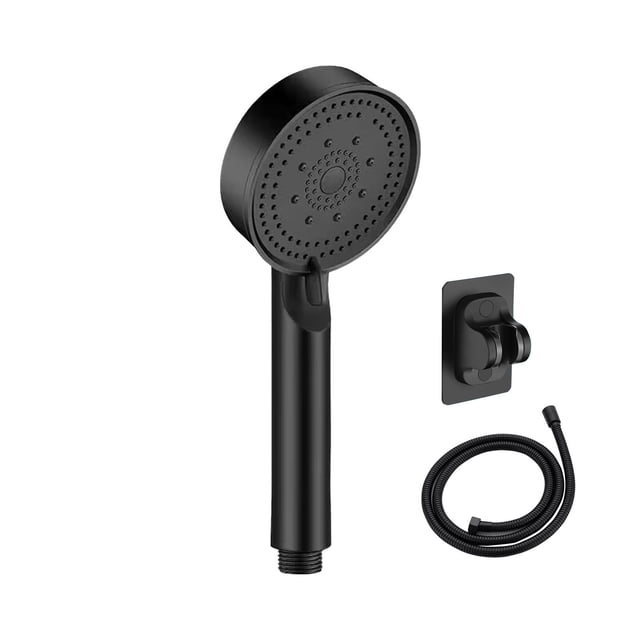 EGNMCR Bathroom Accessories Showerhead Handheld Set Shower Handheld With Hose 5 Spray Settings High Pressure For Gym Shower shower head