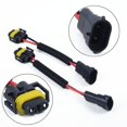 thumbnail image 1 of H11 H8 H9 Extension Wiring Harness Sockets Wire For Headlights or Fog Lights, 1 of 11