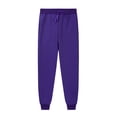 thumbnail image 3 of Timegard Womens Sweatpants Elastic Waist Solid Color Joggers Casual Loose Workout Trousers with Pockets, 3 of 3