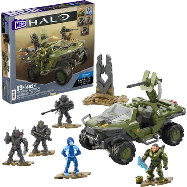 MEGA Halo Coffret de construction Warthog FLEETCOM, 5 figurines