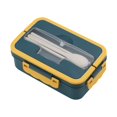 thumbnail image 1 of Yhmxh Lunch Box for Kids Kitchen Gadgets Double-layer Bento Box Japanese-style Microwave Lunch Box Office Worker Reducing Meal Divided Lunch Box Lunch Containers Bentgo Lunch Box, 1 of 2