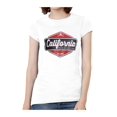 thumbnail image 1 of California Sun Surf Fun Womens Short-Sleeve T-Shirt - White - 2X-Large, 1 of 1