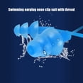 thumbnail image 3 of Swimming Earplugs Diving Wired Earplugs Comfortable Soft Silicone Earplugs, 3 of 5