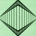 thumbnail image 1 of Ahgly Tapis d'Intérieur Lavable en Machine Carré Vert Menthe, 8 Pieds Carré, 1 of 7