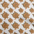 thumbnail image 1 of oneOone Cotton Poplin Rust Brown Fabric Nautical Craft Projects Decor Fabric Printed By The Yard 42 Inch Wide, 1 of 4