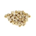 thumbnail image 2 of Wekity M3x4mm Female Thread Knurled Nuts,Hx4mm OD Brass Threaded Insert Embedment Nuts Hydraulic Welded Joint Injection Molding Assortment Kit for 3D Printing Injection Molding 80PCS-0621, 2 of 3