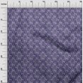 thumbnail image 3 of oneOone Velvet Violet Fabric Asian Dabu Print Sewing Craft Projects Fabric Prints By Yard 58 Inch Wide, 3 of 4