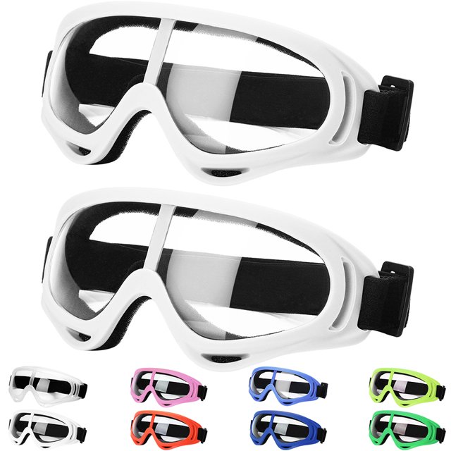 Bangcool 2 Pair Cycling Goggles Creative Protective Safety Goggles Motorcycle Goggles