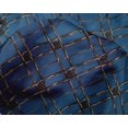 thumbnail image 4 of oneOone Silk Tabby Fabric Check Ikat Print Fabric By The Yard 42 Inch Wide, 4 of 4