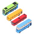 thumbnail image 4 of Bus Model, Educational Cartoon Graffiti Spray Paint Vehicle Toy Bus Toy Bus Toy Set  For Children Kids Toys C, 4 of 8