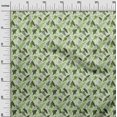 thumbnail image 3 of oneOone Velvet Green Fabric Tropical Leaf Sewing Material Print Fabric By The Yard 58 Inch Wide, 3 of 5