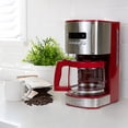 thumbnail image 2 of Kenmore Aroma Control Programmable 12-cup Coffee Maker, Red/Stainless, 2 of 9