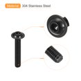 thumbnail image 4 of Unique Bargains Flanged Button Head Socket Cap Screws, 50 Pack M6x35mm 304 Stainless Steel Bolts, 4 of 5