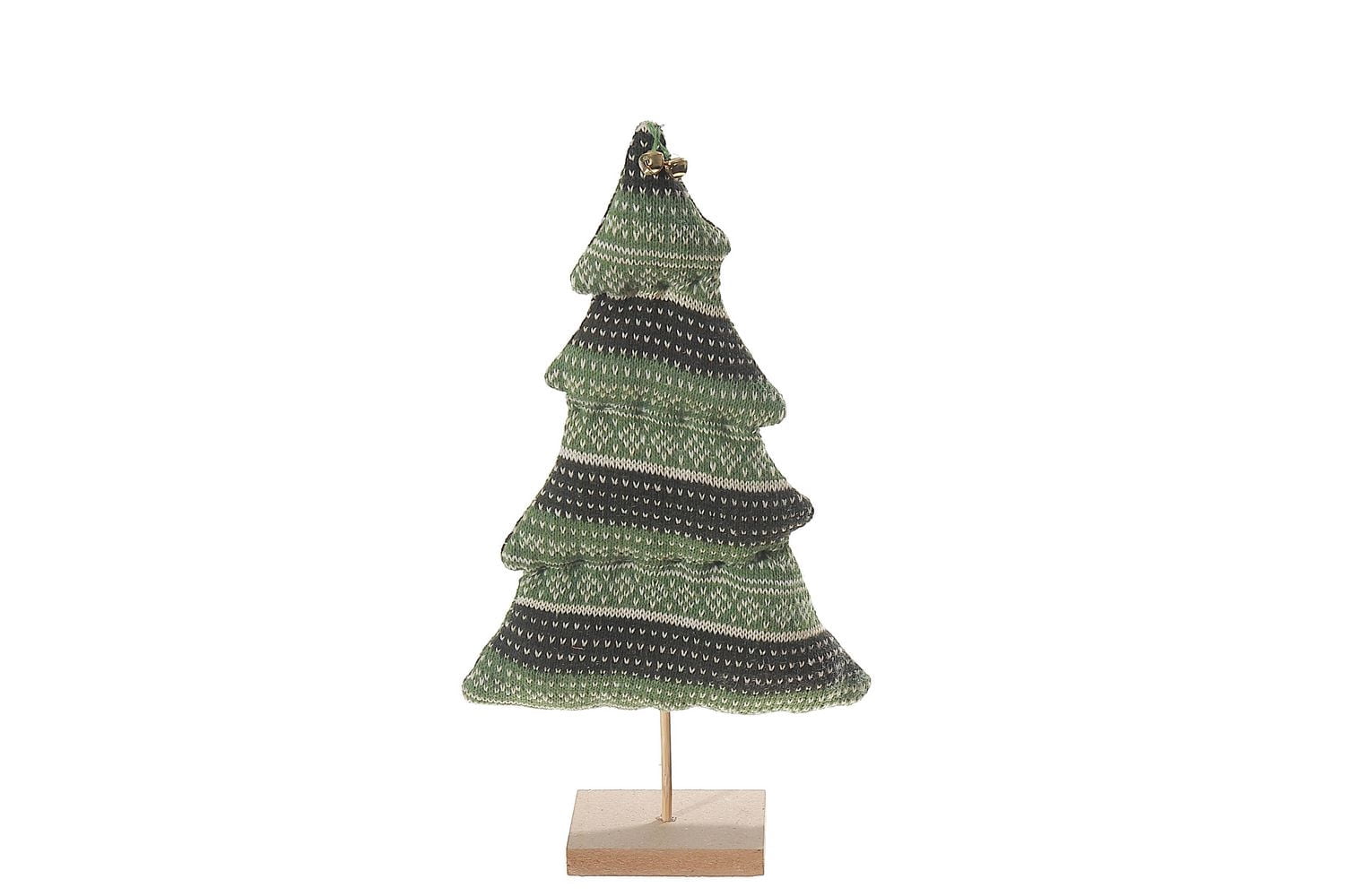 Green Knit Sweater Tree Stand Small