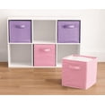 thumbnail image 2 of Mainstays Storage Cube Fabric Basket Bin - Foldable, Great for Nursery, Playroom, Closet, Home Organization, 2 of 6