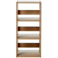 thumbnail image 5 of IRIS USA OWR-400N 3-Shelf Open Wood Shelving Unit Medium Natural 1 Pack, 5 of 5