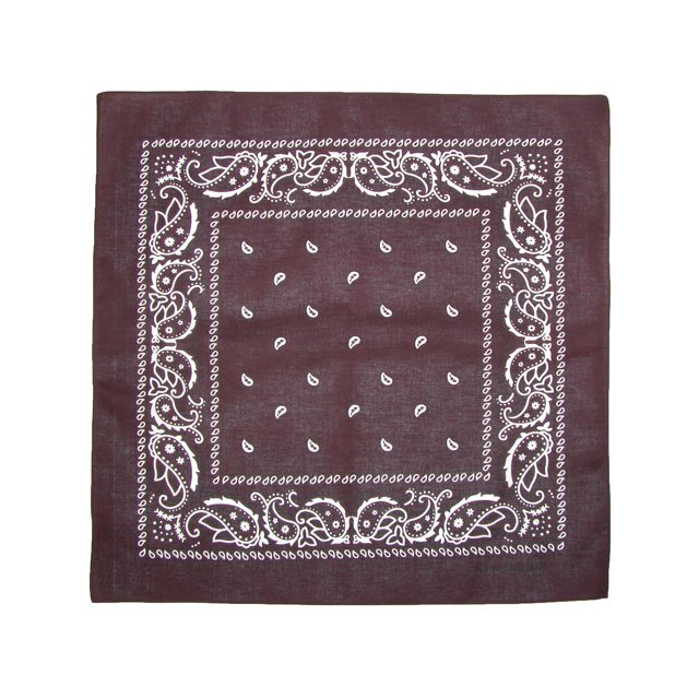 CTM® Bandana Classique en Coton à Motif Cachemire - Fonction et Style Polyvalents