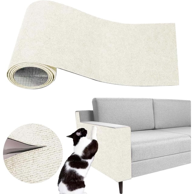 Tapis d'Escalade pour Chats à Pince Décontracté 30x100cm Tapis d'Escalade pour Chats Résistant à l'Usure pour Griffer Planche à Griffer Multifonctionnelle pour Chats