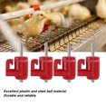 thumbnail image 4 of 30Pcs Automatic Poultry Nipples Chicken Nipples Waterer Horizontal Side Mount Chicken Drinkers Water System For Poultry For Chickens, Duck, Quail, 4 of 8