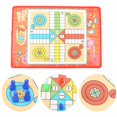 thumbnail image 1 of Flying Chess Game, Kids Game Toy Set Sturdy  For Picnic For Travelling For Camping For 2-4 Players, 1 of 8