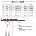 thumbnail image 3 of LOVZFMLL Men's Pants Men's Fashion Drawstring Elastic Waist Solid Color Casual Jogger Length Pants, 3 of 5