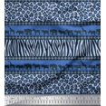 thumbnail image 1 of Soimoi Poly Georgette Fabric Animal Skin & Animals Group Fabric Prints by Yard 52 Inch Wide, 1 of 3