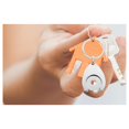 thumbnail image 4 of 2pcs Trolley Coin Holder Keychains Ornament Metal Keyring Coin Holder Supermarket Shopping Cart Chip Key Chain Pendant, 4 of 8