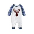 thumbnail image 2 of Noël Offres Parent-Enfant Chaud Noël Ensemble Imprimé Maison Porter Pyjama Deux Pièces Papa Ensemble, 2 of 7