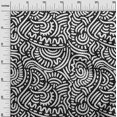 thumbnail image 3 of oneOone Cotton Poplin Black Fabric Japanese Craft Projects Decor Fabric Printed By The Yard 42 Inch Wide, 3 of 4