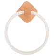 thumbnail image 4 of SHISUYAN FRCOLOR 1 Set Hand Towel Holder Bathroom Ring Wooden Hanger for Kitchen Cloth, 4 of 8